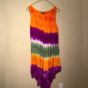 🌼 5 for $15 🌼 Papa Vancouver tie dye oversized dress (OS)
